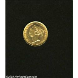 Newfoundland. Victoria gold 2 Dollars 1888,