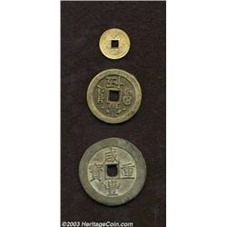 Square hole Cash Trio,