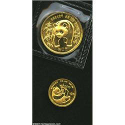 Peoples Republic. Gold Panda Coins,
