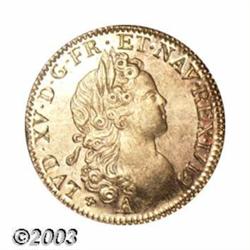 Louis XV gold Louis d'Or 1719A,