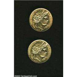 Republic gold 20 Francs (2),