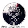 Image 2 : Platinum 100 Francs 1986,