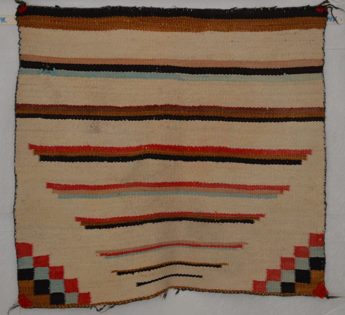 NAVAJO SINGLE SADDLE BLANKET
