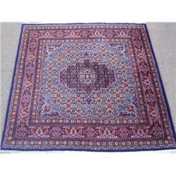 Splendid intricately designed persian moud mashad rug