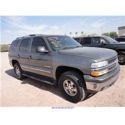 2002 - CHEVROLET TAHOE
