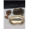 Image 1 : Metal serving trays