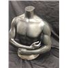 Image 2 : Mannequin torso, male, on a stand.