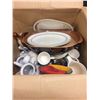 Image 1 : Box lot new dishware
