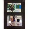 Image 2 : 8 Authentic Game worn Jersey Hockey Cards