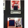 Image 4 : 6 Authentic Game worn Jersey Hockey Cards