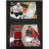 Image 3 : 6 Authentic Game worn Jersey Hockey Cards