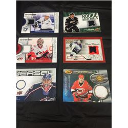 6 Authentic Game worn Jersey Hockey Cards Paul Coffey