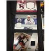 Image 2 : 6 Authentic Game worn Jersey Hockey Cards