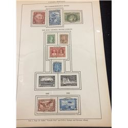 Collector Stamps 1934 King George set