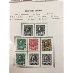 collector stamps 1914 Coil issue