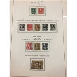 Collector Stamps 1915 war tax stamps