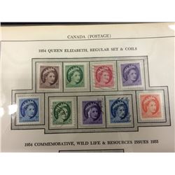 Collector stamps 1954 Queen Elizabeth II