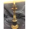 Image 2 : Vintage brass table lamp with lampshade