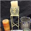 Image 2 : Assorted candles & candle holders, and more