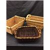 Image 1 : Assorted wicker baskets