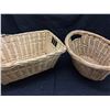 Image 1 : Wicker laundry baskets