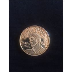 1 oz Pure .9999 Silver Coin Elvis Presley