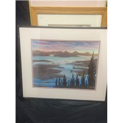 Framed wall art
