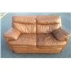 Image 1 : Luxurious all-leather loveseat