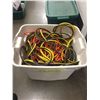 Image 2 : Bin of assorted power cords, electric cables, and more