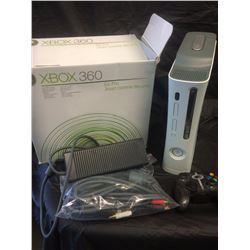 Xbox 360 with power chords & Controller