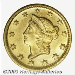 1849-D G$1 MS64 PCGS.