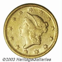 1850-D G$1 MS61 PCGS.