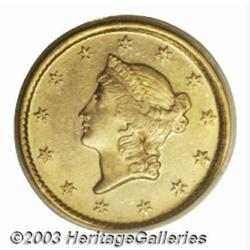 1854-D G$1 MS61 PCGS.