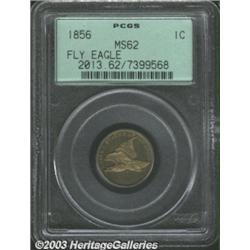 1856 1C MS62 PCGS.