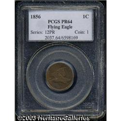 1856 1C PR64 PCGS.