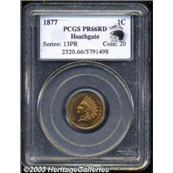1877 1C PR66 Red PCGS.
