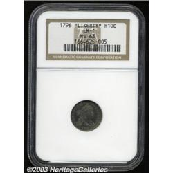 1796 H10C LIKERTY MS63 NGC.