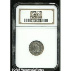 1822 10C MS63 NGC.