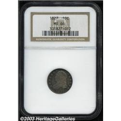 1827 10C MS66 NGC.