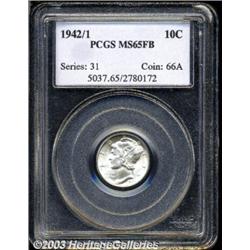 1942/1 10C MS65 Full Bands PCGS.