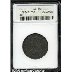 1823/2 25C VF35 ANACS.