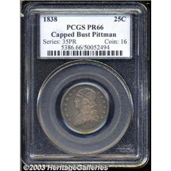 1838 25C PR66 PCGS.