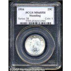 1916 25C MS65 Full Head PCGS.