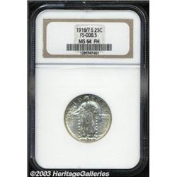 1918/7-S 25C MS64 Full Head NGC.