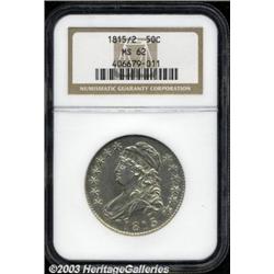 1815/2 50C MS62 NGC.