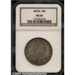 1827/6 50C MS66 NGC.