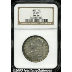 1833 50C MS66 NGC.