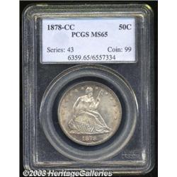 1878-CC 50C MS65 PCGS.