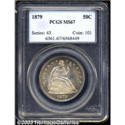 1879 50C MS67 PCGS.