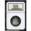 Image 1 : 1862 50C PR66 Cameo NGC.